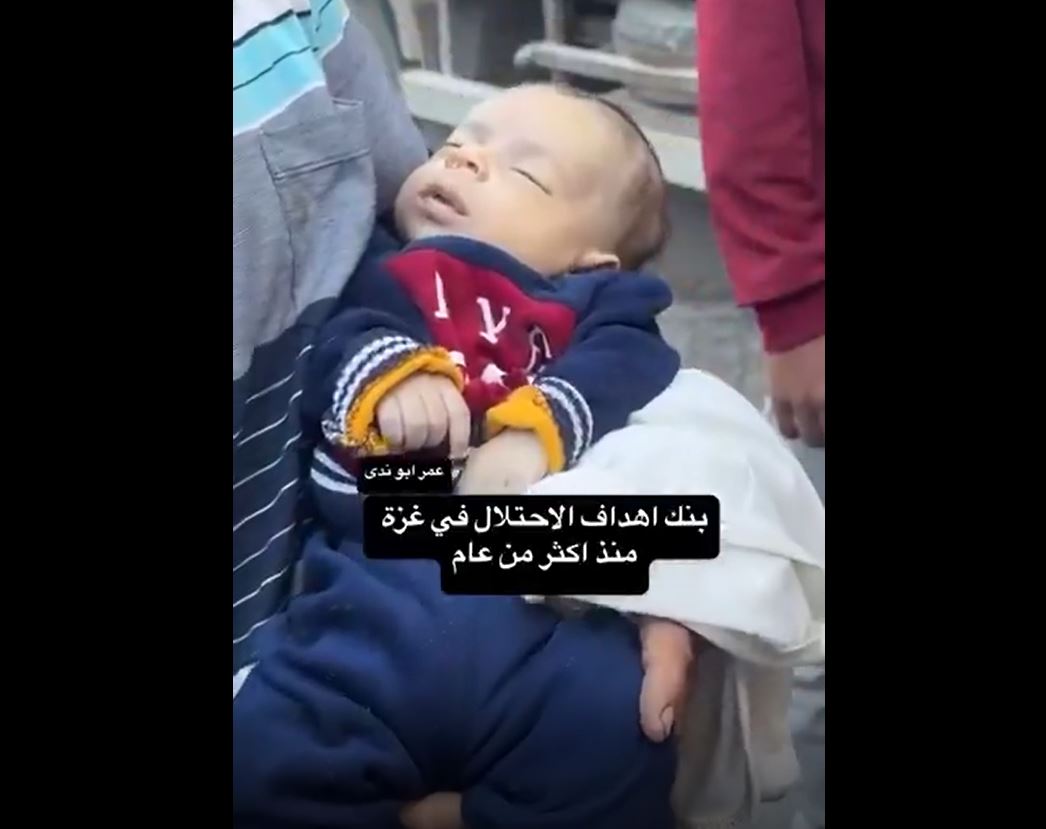 Video: Another Palestinian infant martyred of shock after Israeli bombing on Gaza 