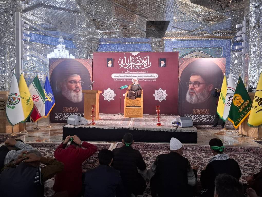 Commemorative events at Imam Reza shrine honor martyr Nasrallah