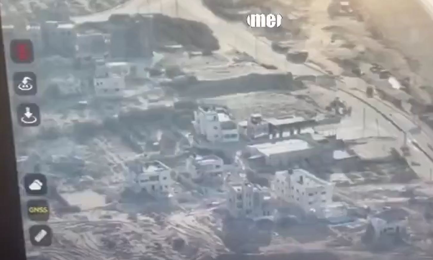 Video: Detonation residential blocks in Nuseirat, Gaza amidst laughing of Israeli soldiers