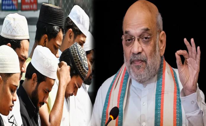 अमित शाह ने फिर दोहराया, मुसलमानों को नहीं लेने देंगे आरक्षण 