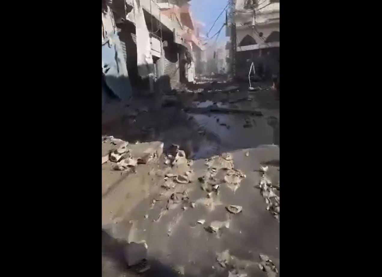 Video: Devastating effects of Israeli terrorist regime airstrikes on southern Lebanon 