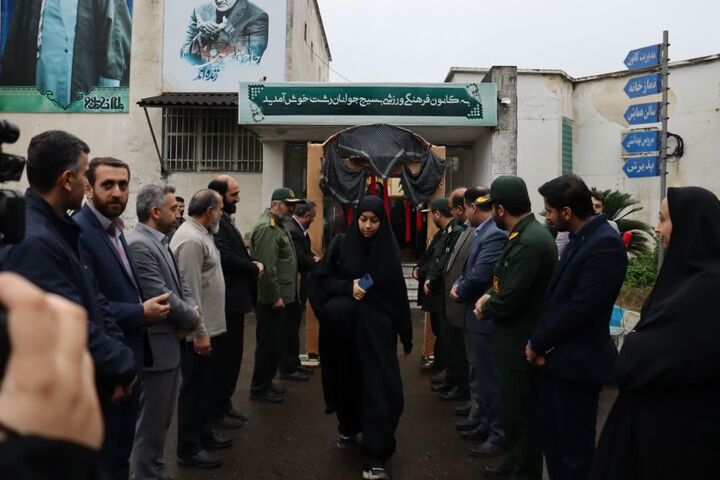 اعزام ۴۰ دانش آموز رشتی به عنوان خادمین الشهداء به مناطق عملیاتی جنوب کشور