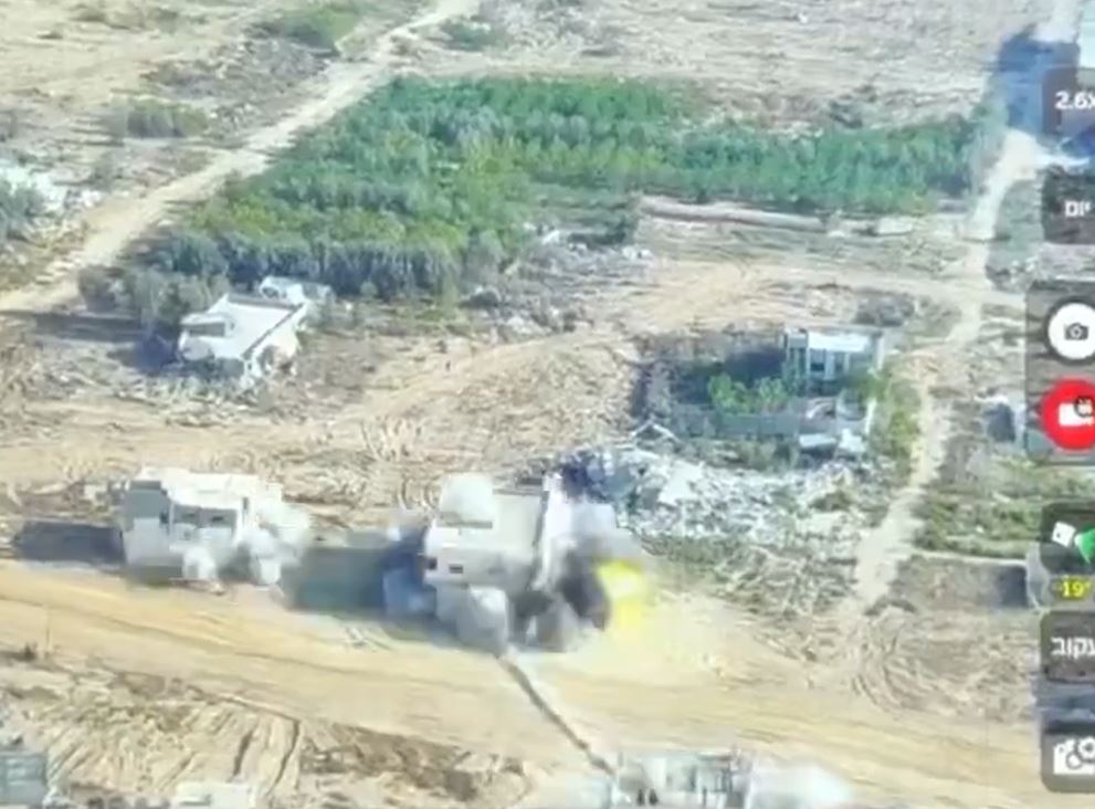 Video: IOF document their war crimes in Jabalia camp, blowing up entire residential blocks 