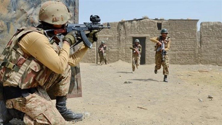 هلاکت ۱۲ تروریست در پاکستان