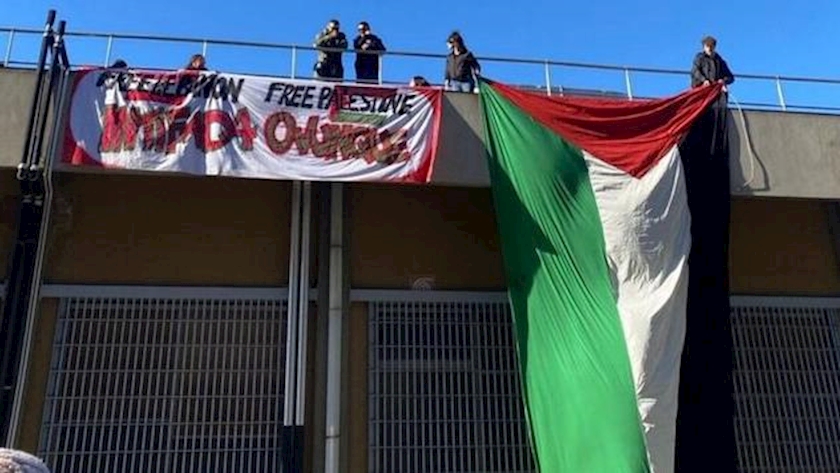 Italian students protest Leonardo's Israel deal