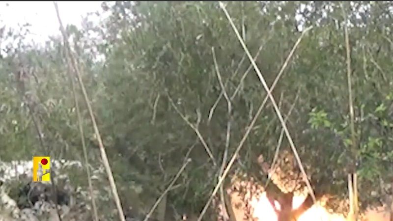  فيديو | استهداف تحشّدات لقوّات جيش العدو في ثكنة "يفتاح" شمال فلسطين المحتلة 