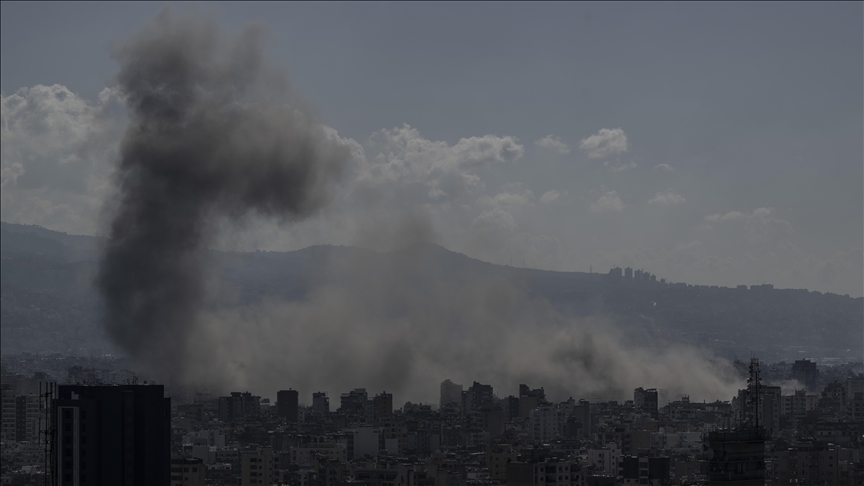 Israeli airstrikes target Beirut’s southern suburb for 3rd time in single day