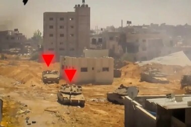 فیديو | كتائب القسام تستهدف آليات العدو في محاور التوغل شرق وغرب مخيم جباليا 