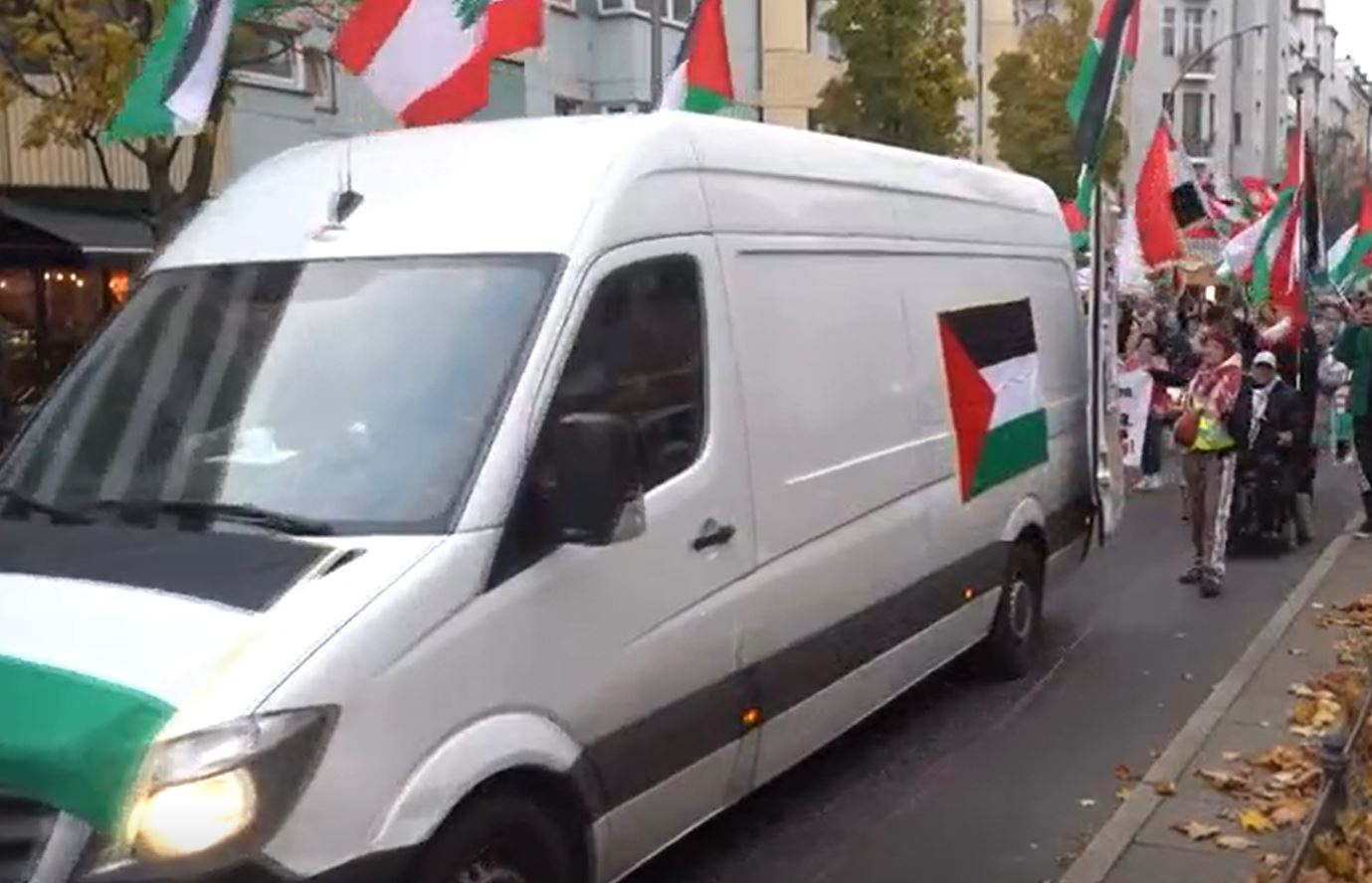 German police detain several pro-Palestine protesters at Berlin rally 