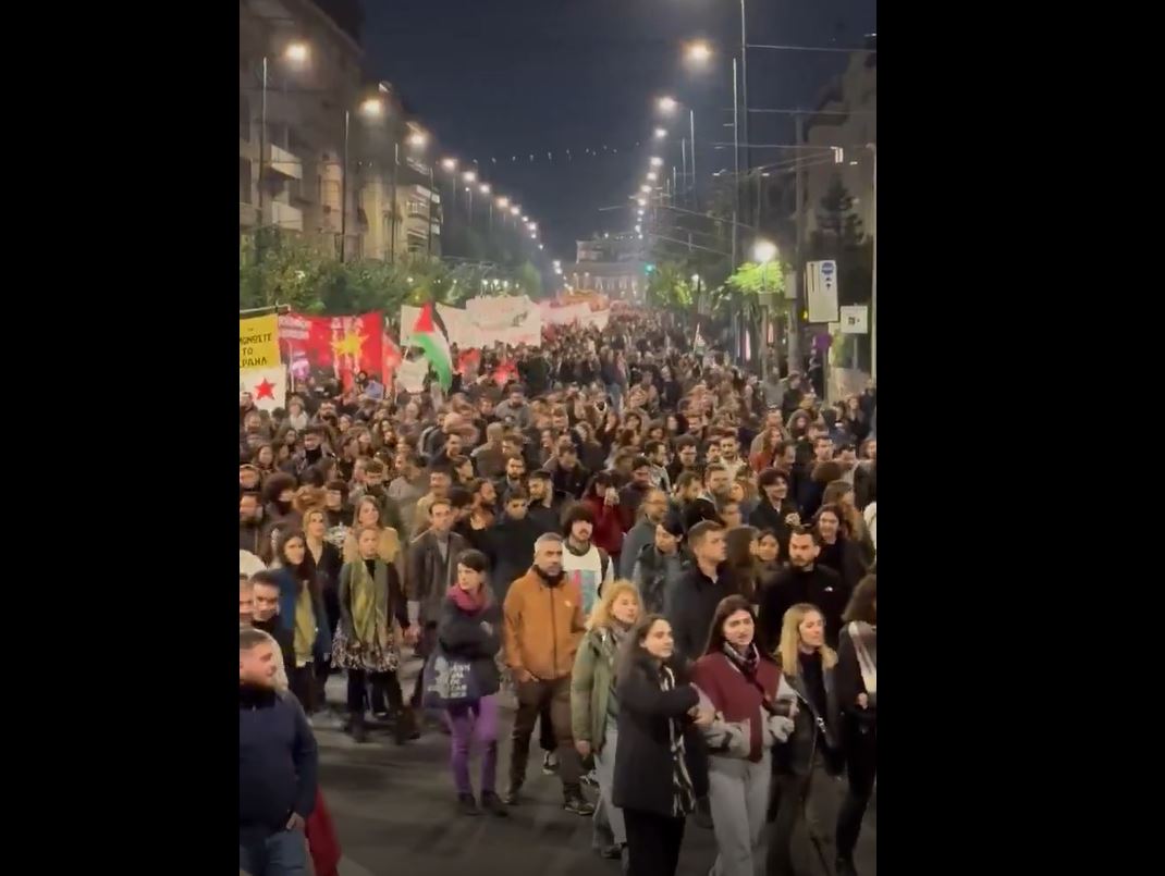 Video: Athens stands with Palestine