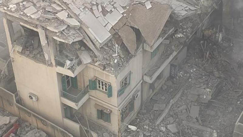 فيديو | مشاهد من الغارة الصهيونية العنيفة على منطقة رأس النبع في بيروت