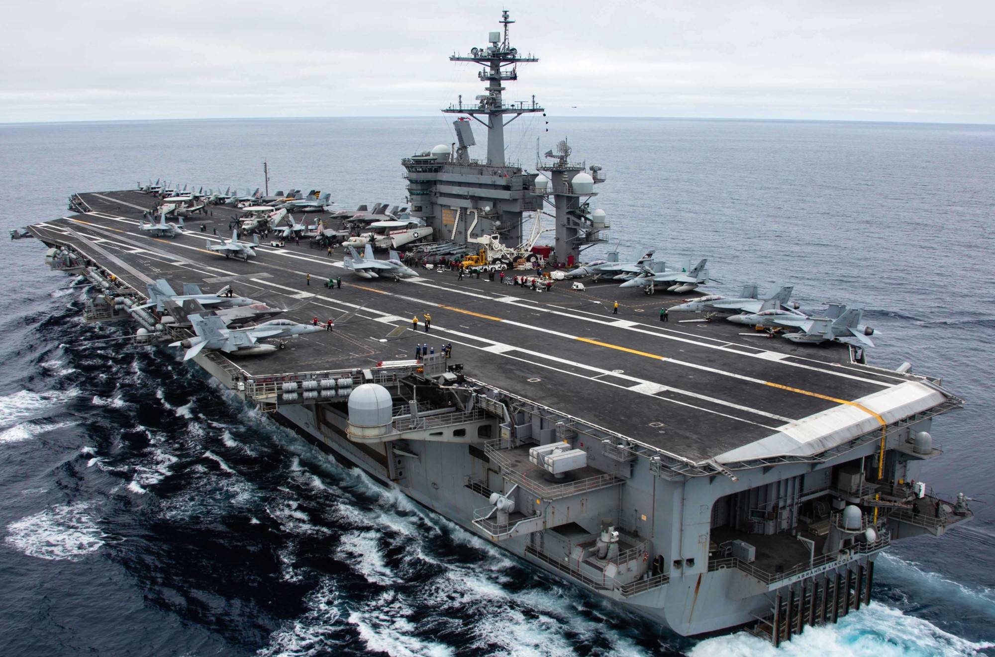 US aircraft carrier leaving Red Sea after attacks off Yemen coast