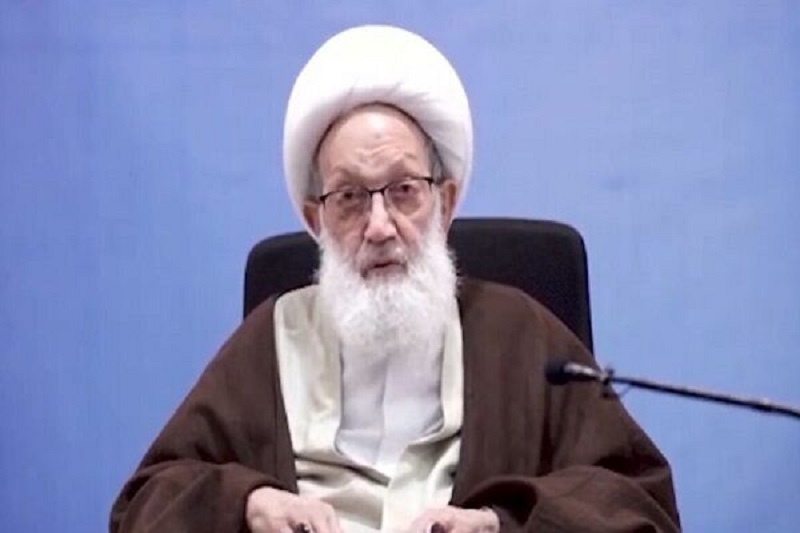 آیت اللہ شیخ عیسی قاسم نے بحرین میں نماز جمعہ پر پابندی کی مذمت کی ہے
