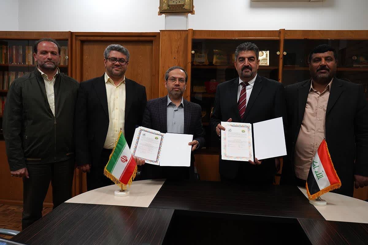 جامعة واسط العراقية تبدي استعدادها للتعاون العلمي والبحثي مع جامعة الامام الرضا(ع) الدولية
