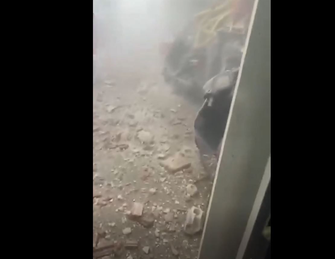 Video: Israeli airstrikes have just targeted areas near Tebnine Hospital in southern Lebanon