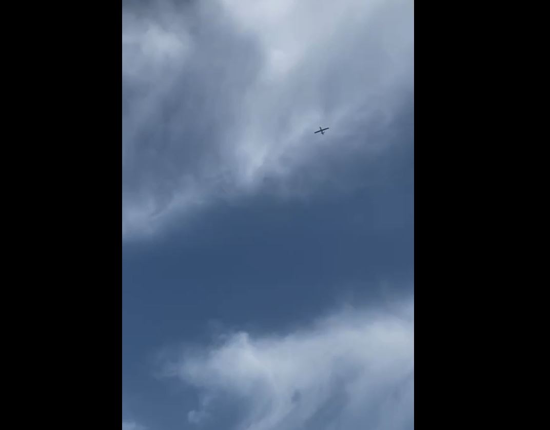 Video: Moment drone flew near Occupied Nahariya a short while ago