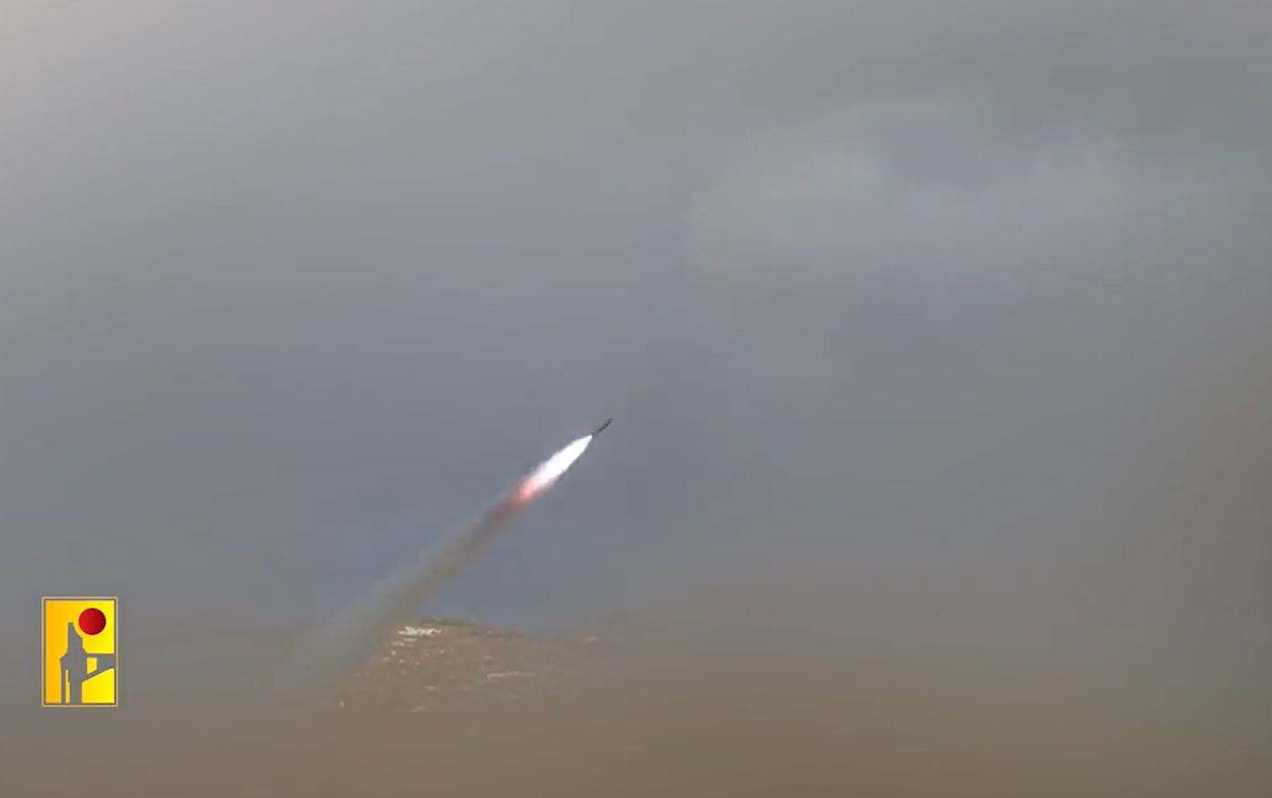 Scenes from Hezbollah targeting Krayot gathering north of occupied city of Haifa