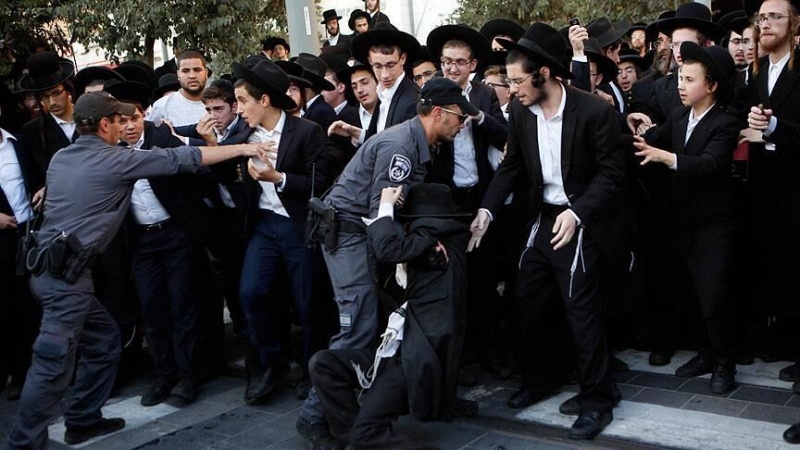 Haredi ဂျူးများက နေတန်ယာဟုကို ဆန့်ကျင်ဆန္ဒပြ