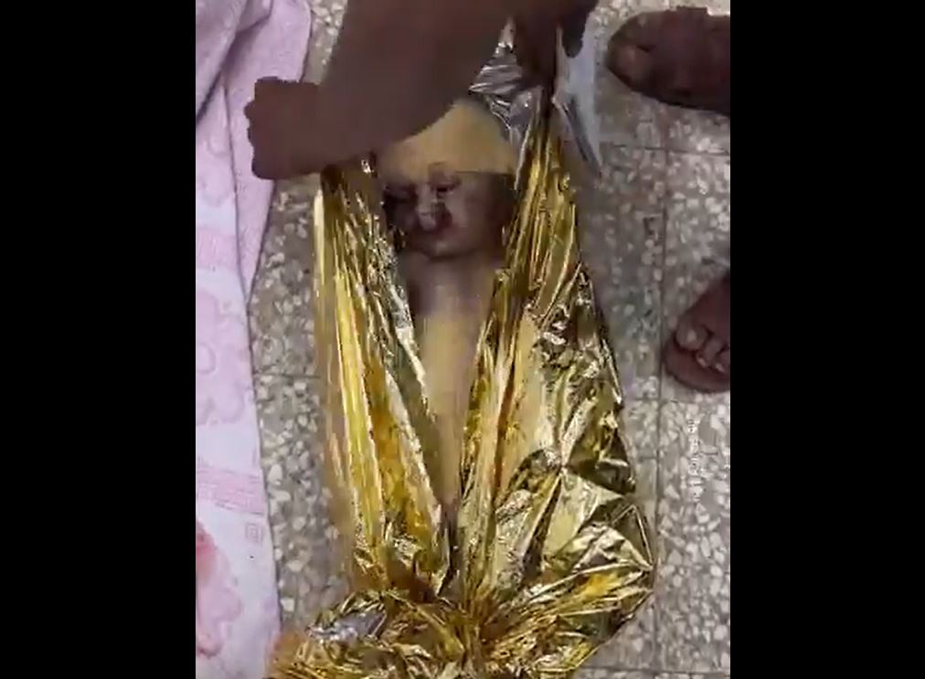 Video: In a world where children sleep peacefully in warm beds, Gazan children being slaughtered in cold blood