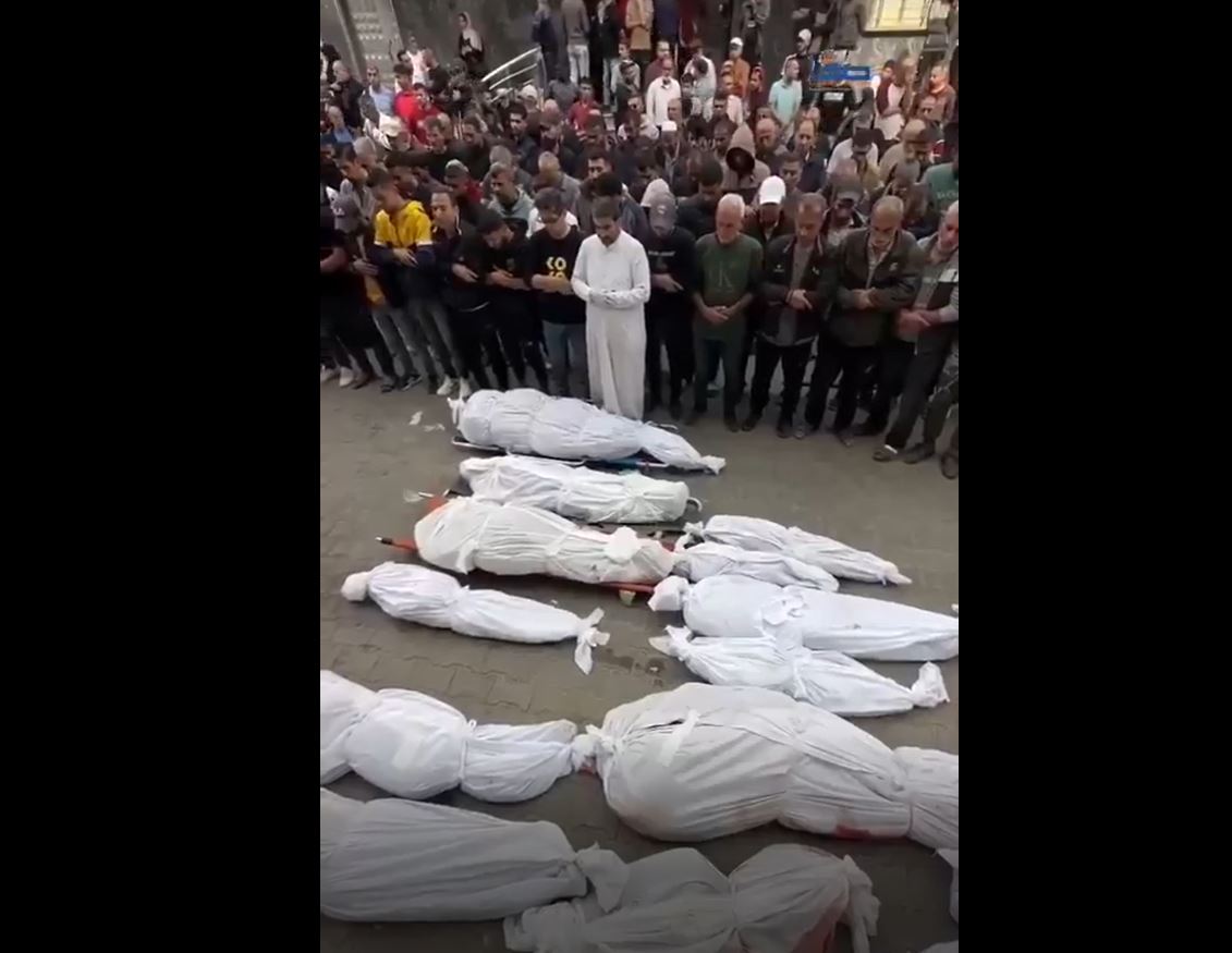 Video: 15 Palestinians slaughtered in Israeli airstrike targeted a residential building in Al-Nuseirat, central Gaza