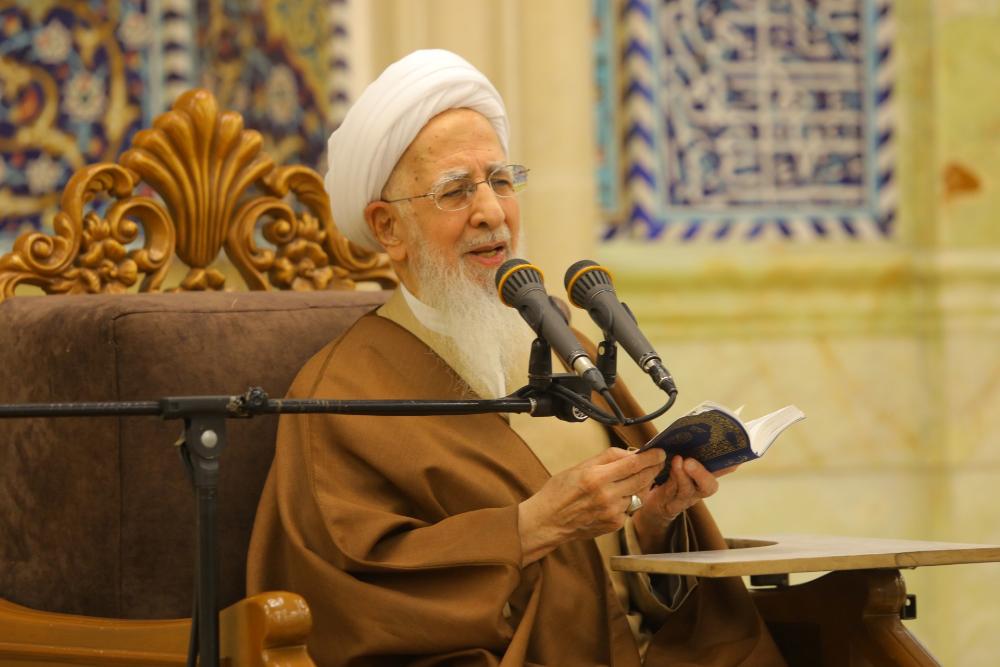 Grand Ayatollah Javadi Amoli: Sanctity of society is provided by Hijab