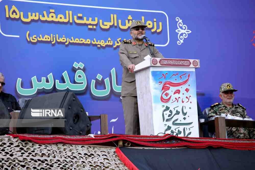 مقبوضہ فلسطین میں پانچ لاکھ صہیونی آبادکار مستقل طور پر پناہ گاہوں میں رہائش پر مجبور ہیں، بریگیڈیئر جنرل سلیمانی