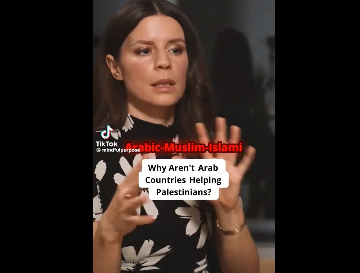 Video: Watch how she tries to sugarcoat ethnic cleansing