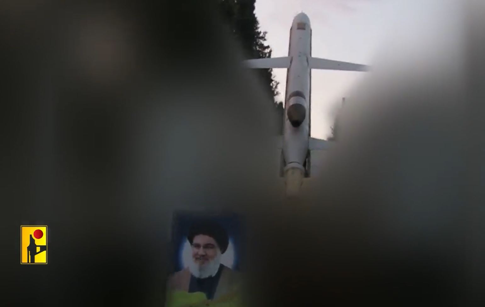 Scenes from Islamic Resistance targeting Israeli Hatzor air base in south of Tel Aviv with cruise missiles