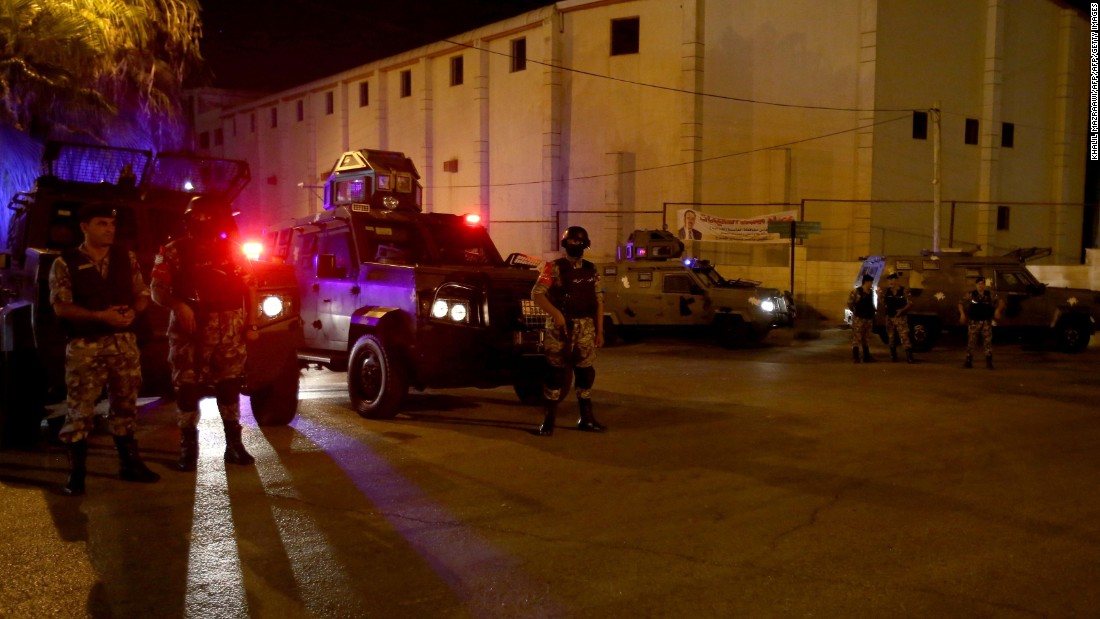 Gunman opens fire at Israeli embassy in Jordan