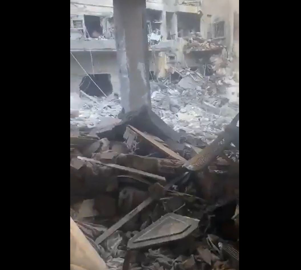 Video: Aftermath of Israeli airstrike in Beirut, after using bunker-buster bombs 