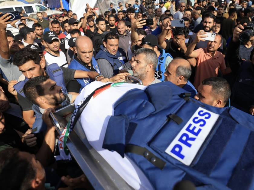 189 reporters martyred in Israeli attack on Gaza since Oct. 7