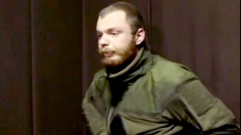 Британский военный попал в плен к российским войскам