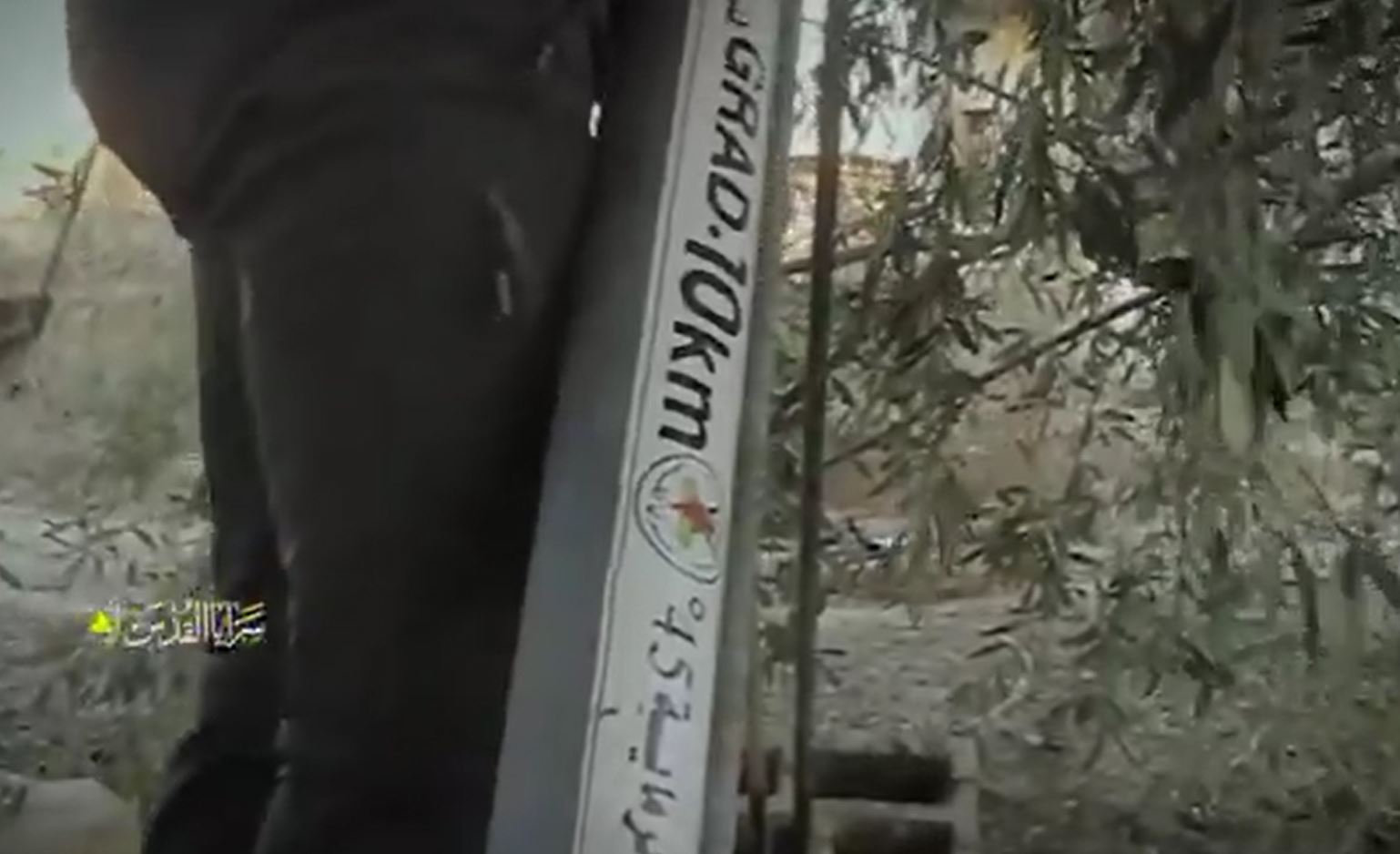 Video: Saraya Al-Quds targets "Kfar Aza" and settlements surrounding of Gaza with barrage of rockets
