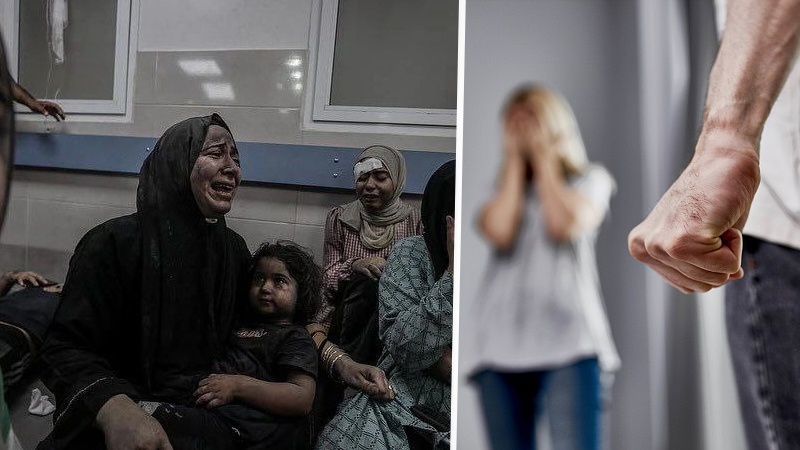  Kadınlara Karşı şiddet; Filistin’de Katliam, Avrupa ve Amerika’da Sosyal Şiddet