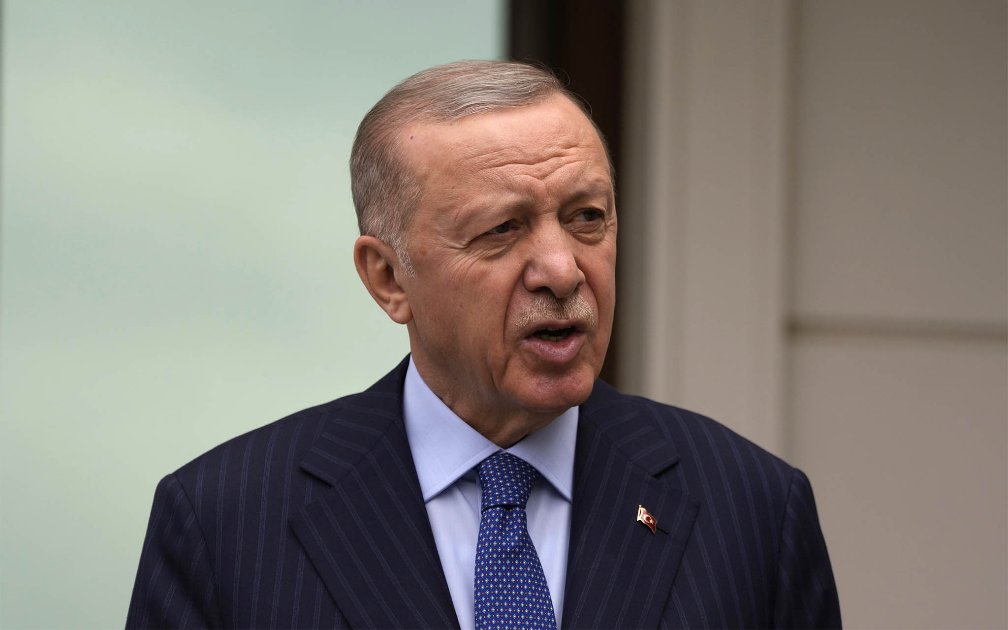 Turkish president vows unwavering support for Palestine