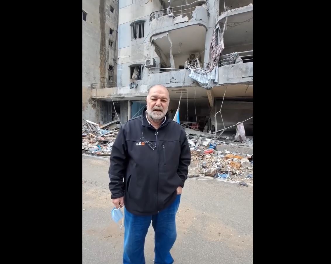 Video: Lebanese man after returning "We won, but our hearts are filled with sorrow" 