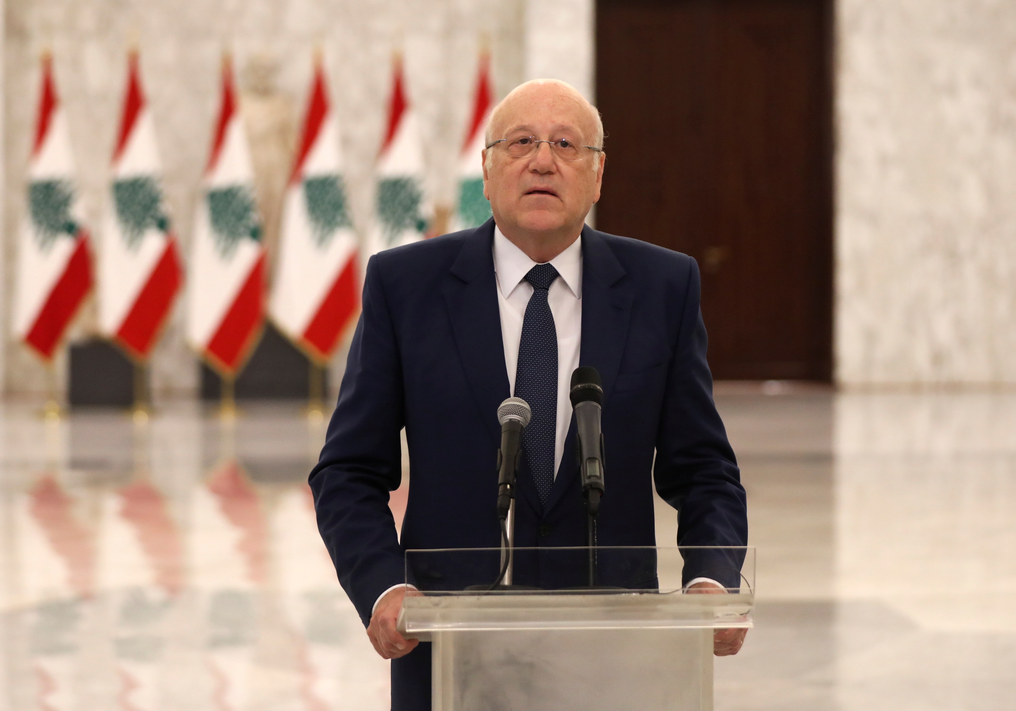 Lebanese PM calls for displaced people to return their homes