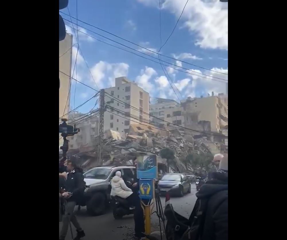 ویڈیو| اسرائیلی قابض فوج کی جارحیت کے بعد جنوبی لبنان کے علاقے بیر العبد کی تباہی کے  مناظر