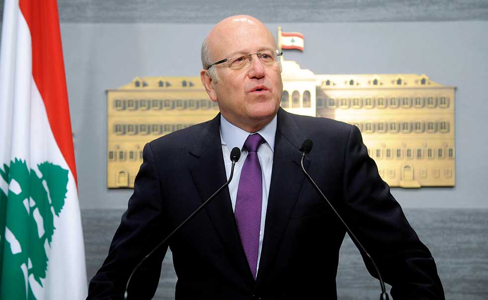 Lebanese PM calls on Israel to leave Lebanon