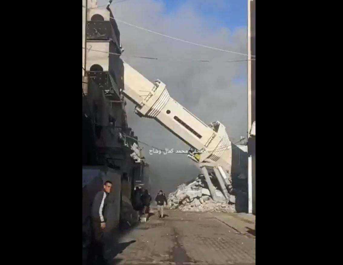 Videos: Israeli terrorists target Al-Nasira tower in Al-Nuseirat, central Gaza causing casualties among Palestinians