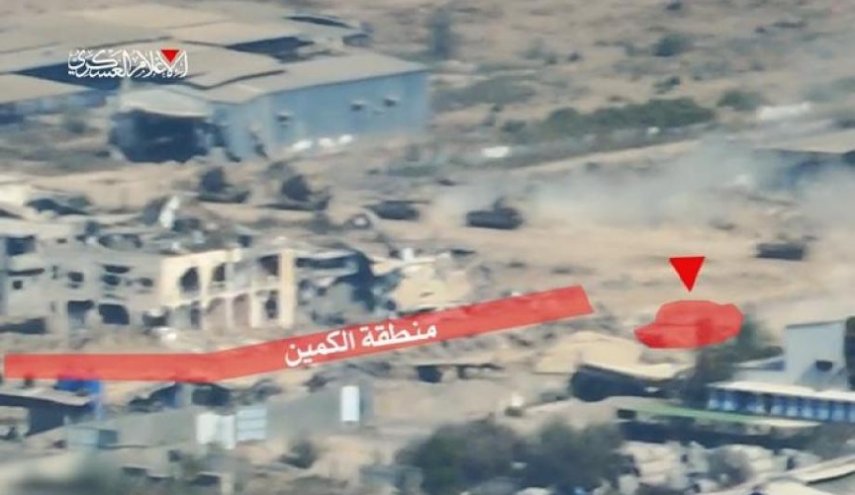 فیديو | القسام توقع 12 جنديا صهيونيا بين قتيل وجريح بكمين مركب