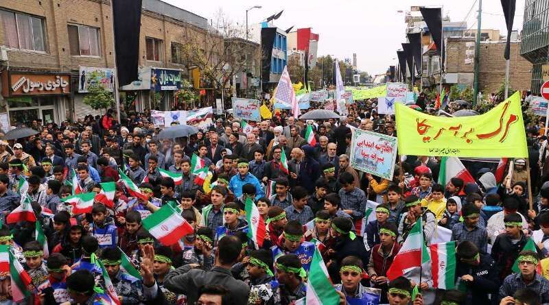 Iranians mark Aban 13 by holding nationwide rallies