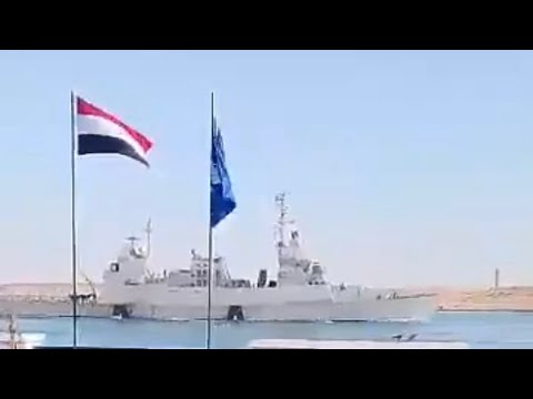 فیديو | نظام السيسي يسمح لبارجة إسرائيلية عبور قناة السويس