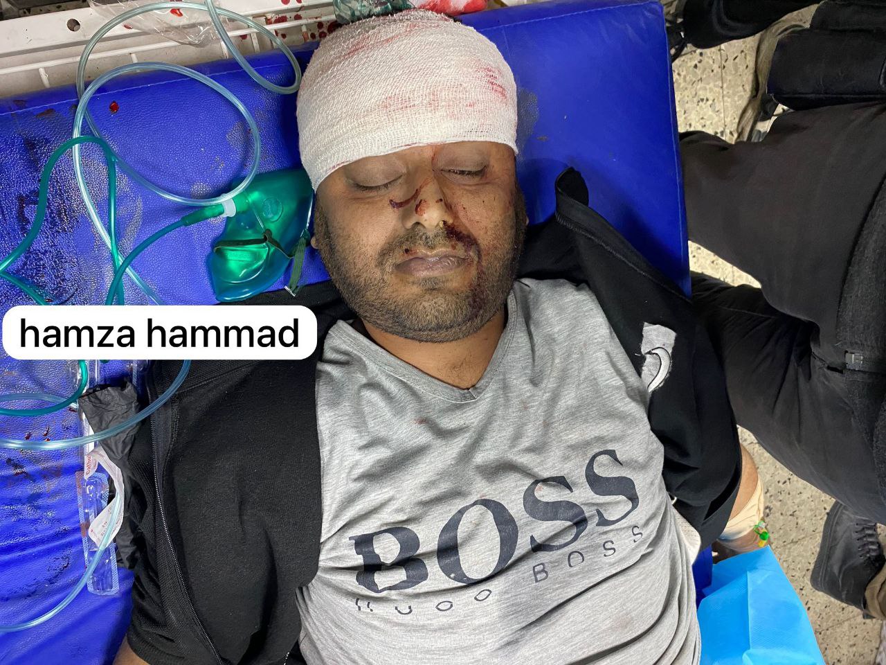 Videos: Palestinian Journalist martyred after being shot in head by Israeli quadcopters in Baptist Hospital, Gaza 