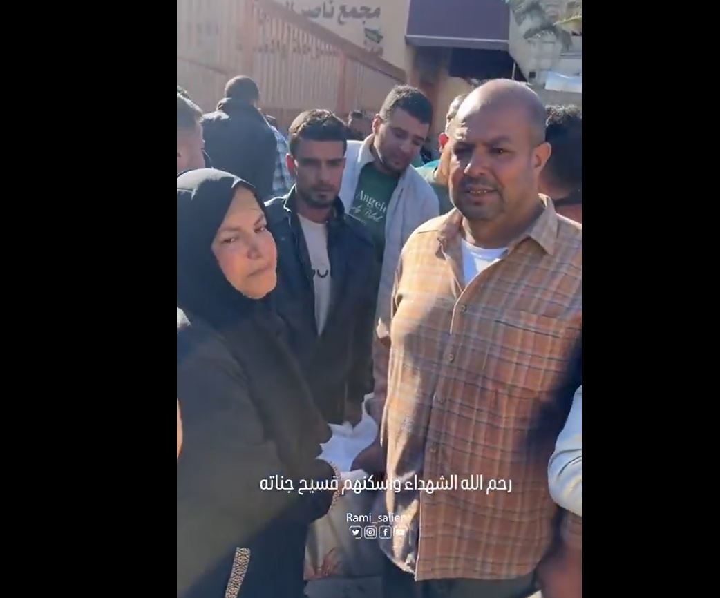 Video: Another Palestinian mother lost her son this morning in Gaza