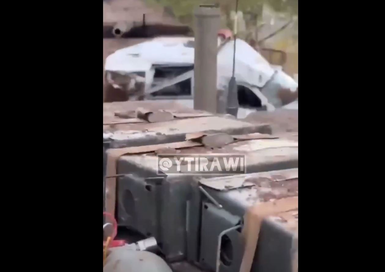 Video: Israeli tank crush an ambulance in southern Lebanon