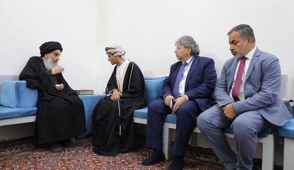 UN representative in Iraq meets Grand Ayatollah Sistani