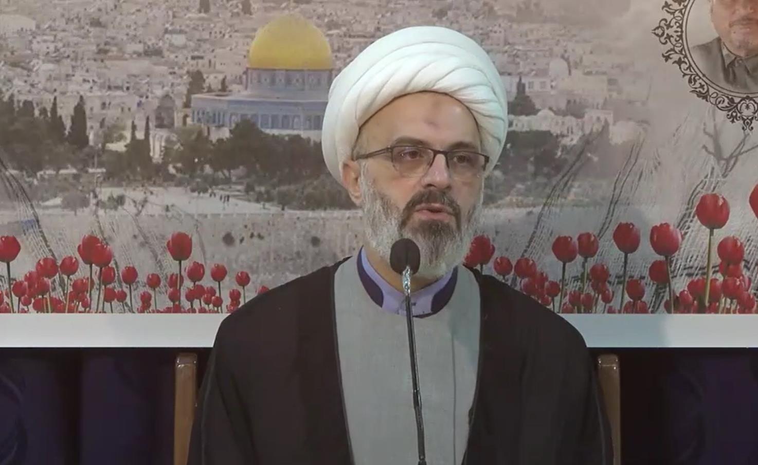 فیدیو | الشيخ دياب: عندما يستشهد قائدٌ يبعث روحا للمقاتلين لمقاومة العدو رغم تسلحه بالأسلحة المتطورة