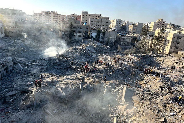 Most people in Britain consider Israeli action in Gaza to be war crimes  
