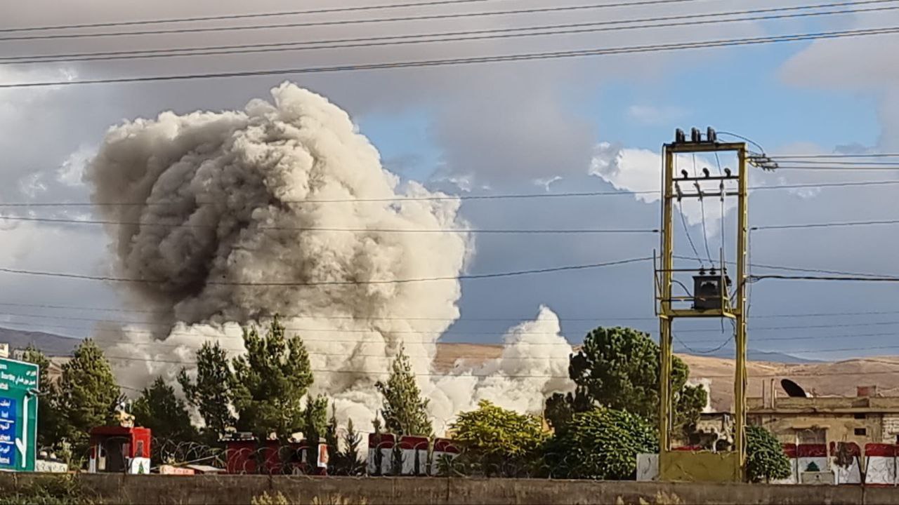 Cionistički režim izveo snažno bombardovanje šiitskog grada Baalbeka na istoku Libana